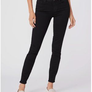 PAIGE Denim Verdugo Ankle Jeans - Black Shadow